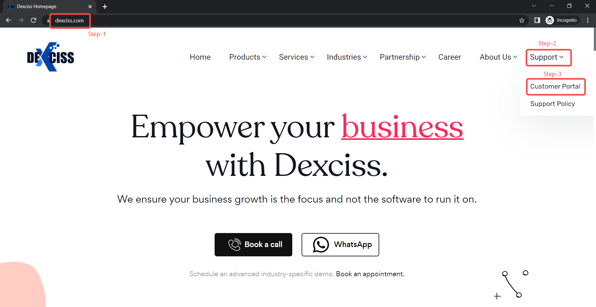 How to raise Ticket in Dexciss Customer Portal - Cover Image